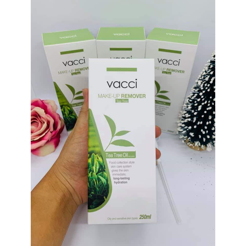 NƯỚC TẨY TRANG VACCI TRÀ XANH 250ML CHÍNH HÃNG – TẨY SẠCH MỸ PHẨM NHANH CHÓNG VÀ TIỆN LỢI - 6305