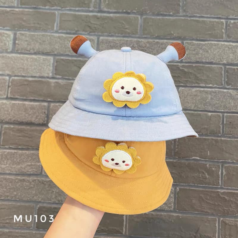 Mũ rộng vành sư tử có dây - MU103