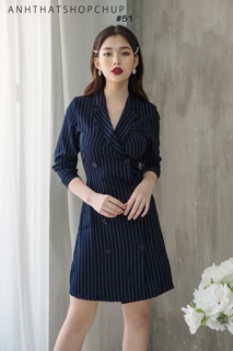 Đầm vest công sở trang trọng