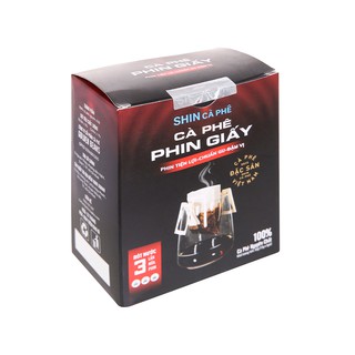 Cà phê phin giấy nguyên chất Shin Coffee 65g
