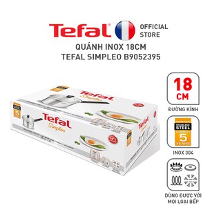 QUÁNH INOX TEFAL SIMPLEO 18CM