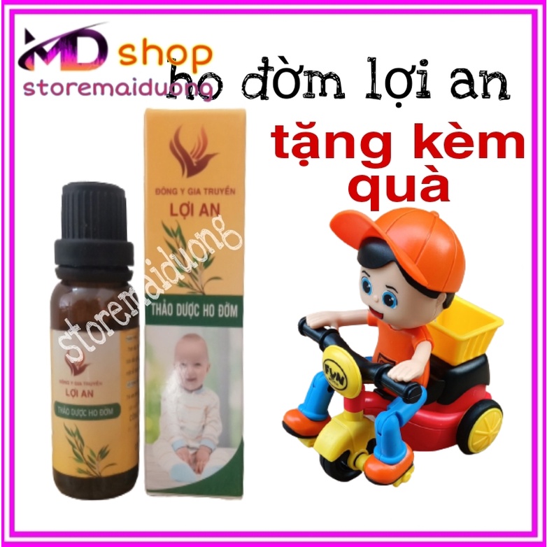 Tinh Dầu Ho Đờm Lợi An ,Thảo dược Ho Đờm Lợi An tặng kèm quà cho bé