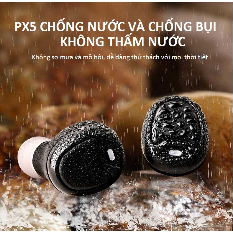 Tai Nghe Bluetooth Không Dây True wireless Bluetooth V5.0 Cảm ứng TWS G1 Cao Cấp