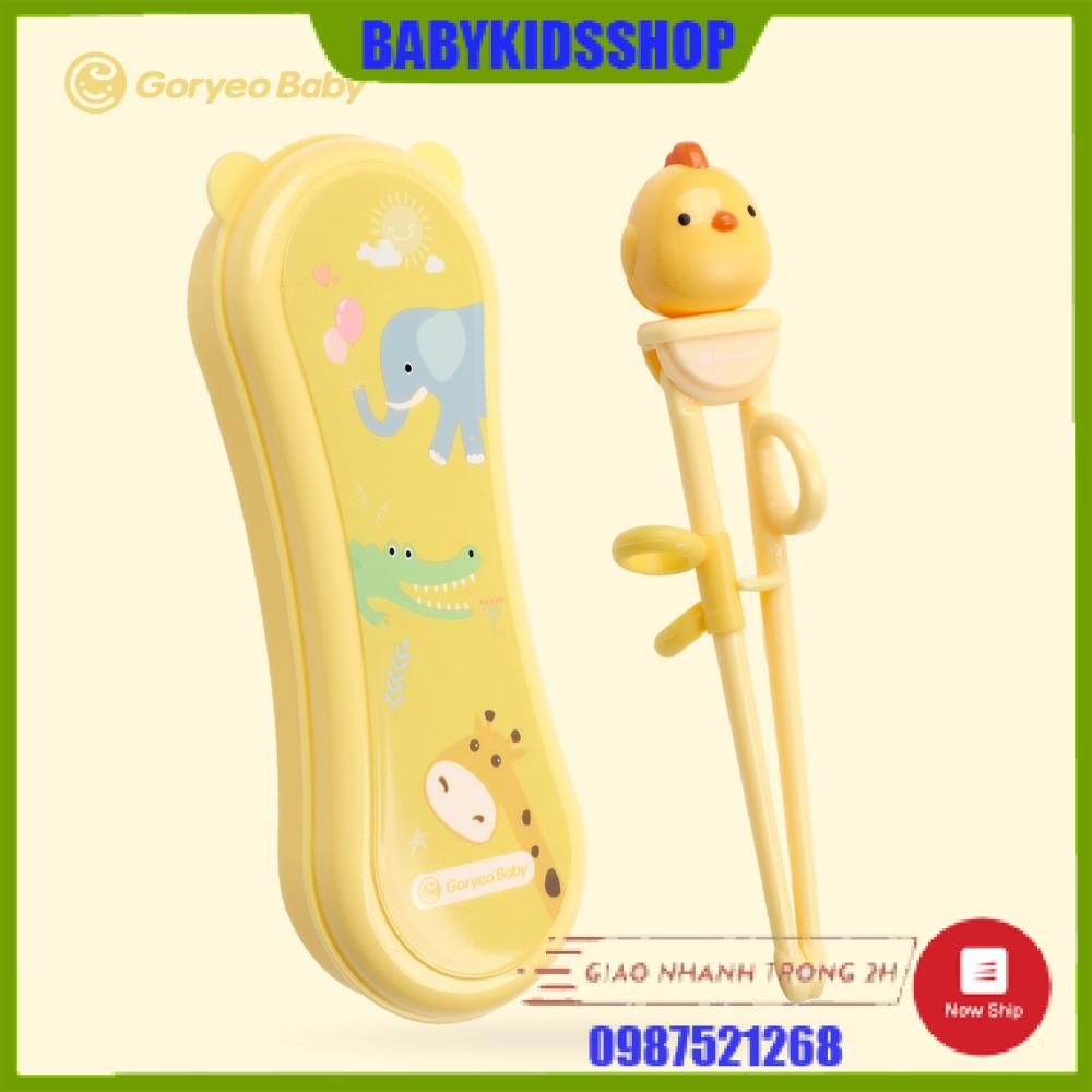 [HÀNG CÓ SẴN] Đũa tập ăn Goryeo Baby Hàn Quốc (có hộp đựng)