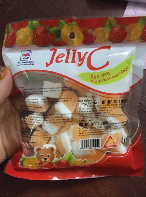 Kẹo Dẻo Hải Hà JellyC (Có Bọc Đường)