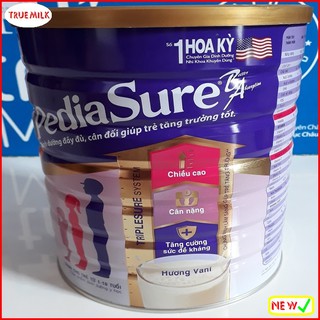 Sữa Pediasure BA hương Vani 1.6kg - Pediasure 1600g