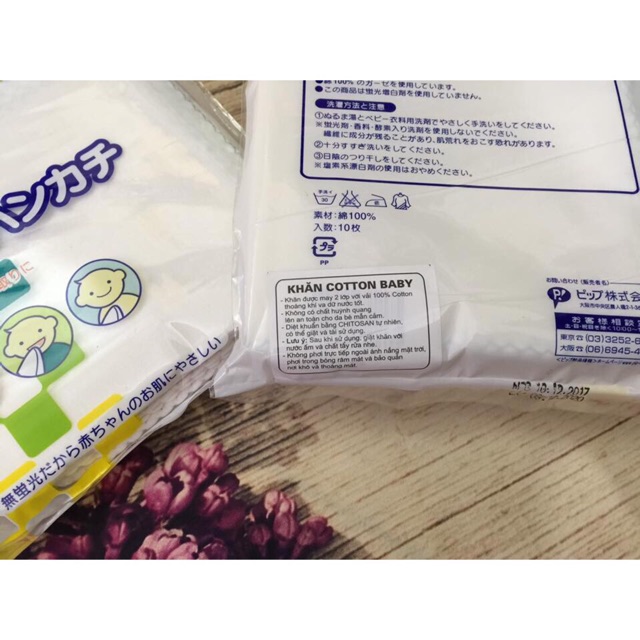 Khăn sữa Chu Chu xuất Nhật