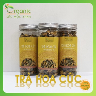 [CHÍNH HÃNG] Trà Hoa Cúc sấy khô - Sắc Mộc Xanh, cải thiện sức khỏe tim mạch và an thần, trà sấy khô.