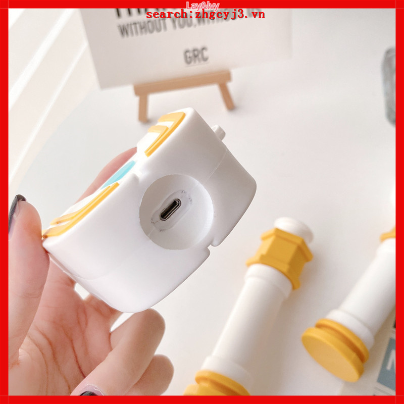 ULTRAMAN Hộp Đựng Bảo Vệ Tai Nghe Airpods 1 / 2 Hình Siêu Nhân Tiga Spark 3d