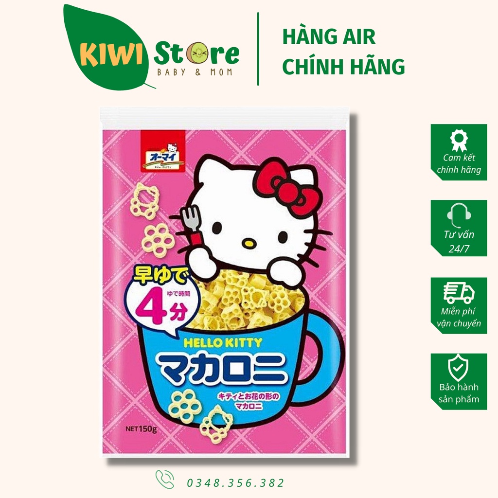 Nui Hello Kitty Nhật gói 150gr