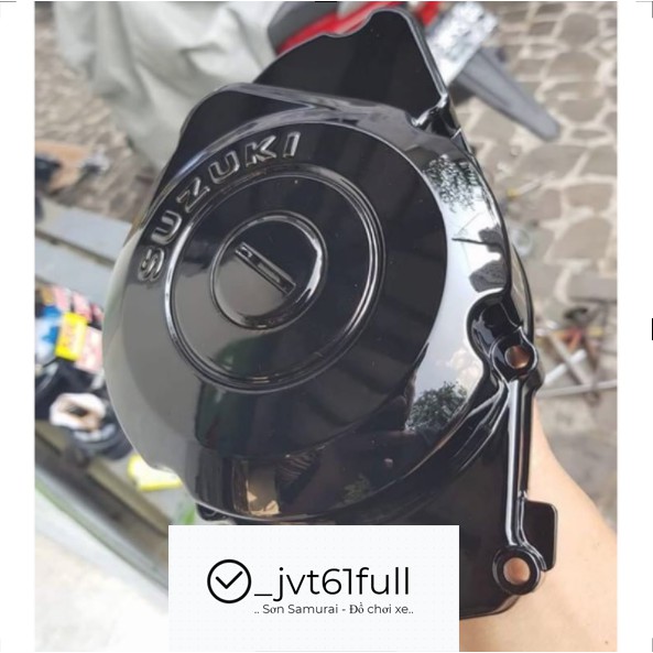 Combo Sơn Samurai 109 đen bóng lóc máy, dàn áo Gồm Lót UCH210 - Màu 109 - Bóng K1K