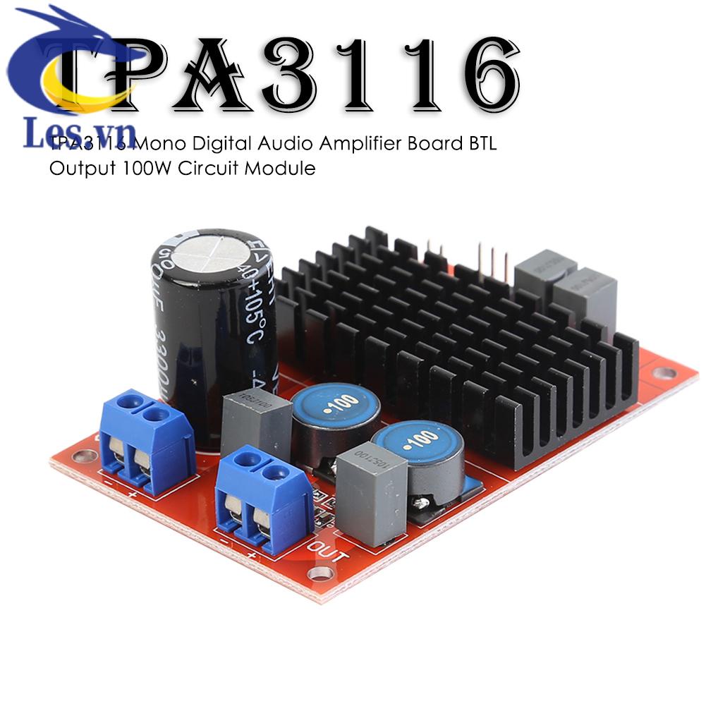 Mô Đun Khuếch Đại Âm Thanh Kỹ Thuật Số TPA3116 Đầu Ra 100W