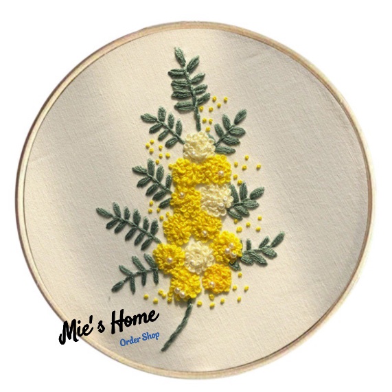 DIY Tô Châu Bộ đồ nghề thêu Hoa Thủ công Kim hoàn Bông thêu Tranh thêu Hoop - MIE Handmade Shop