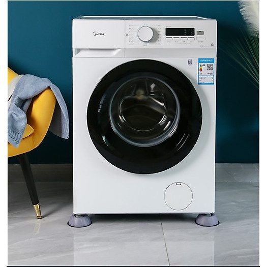 Bộ 4 chân bám silicon cố định máy giặt chống rung