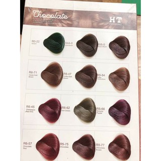 Thuốc nhuộm chocolate siêu mềm mượt