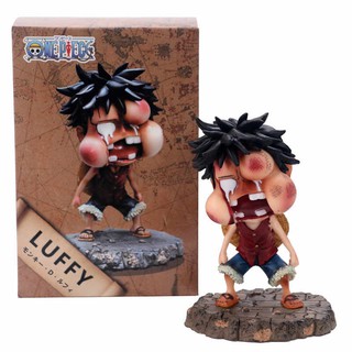 Mô Hình Nhân Vật Luffy Bị Đánh Sưng Mặt - One Piece