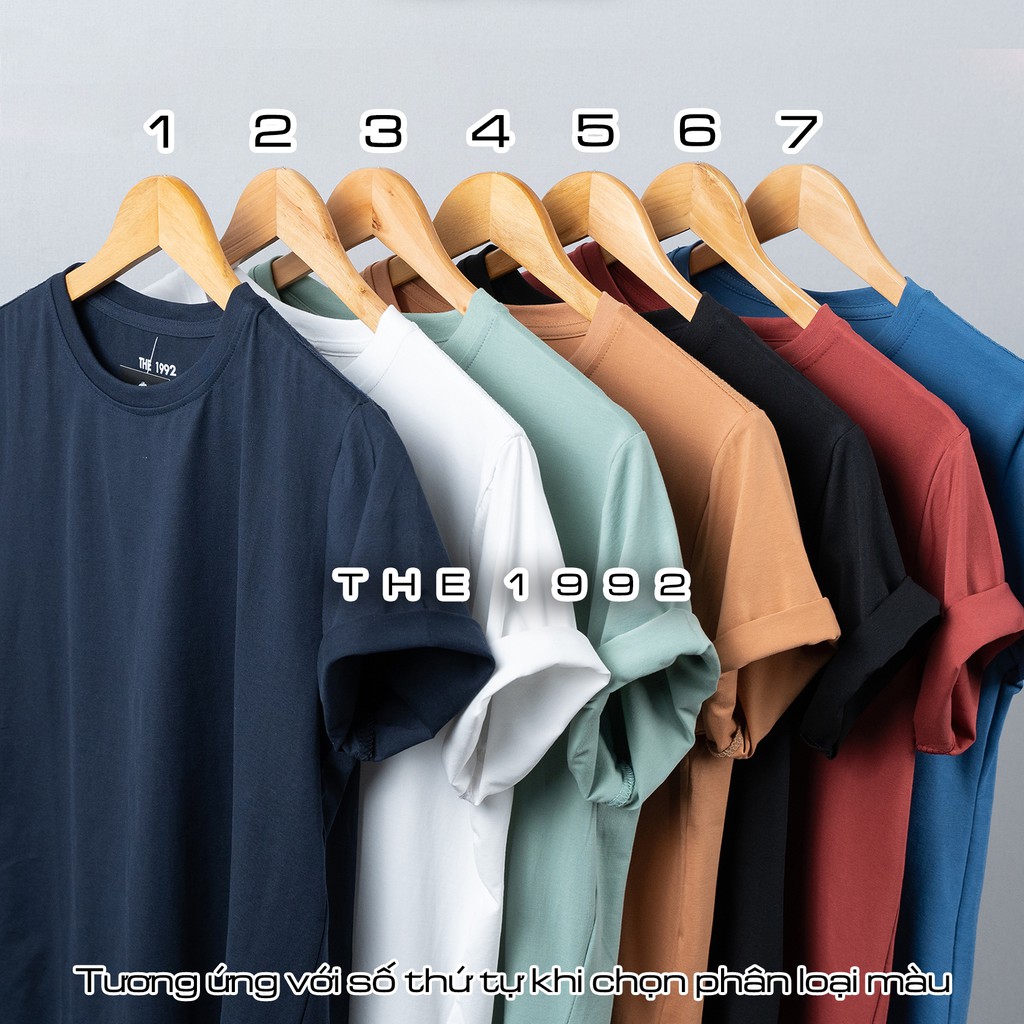 Áo thun THE 1992 cao cấp Áo phông nam cotton basic | BigBuy360 - bigbuy360.vn