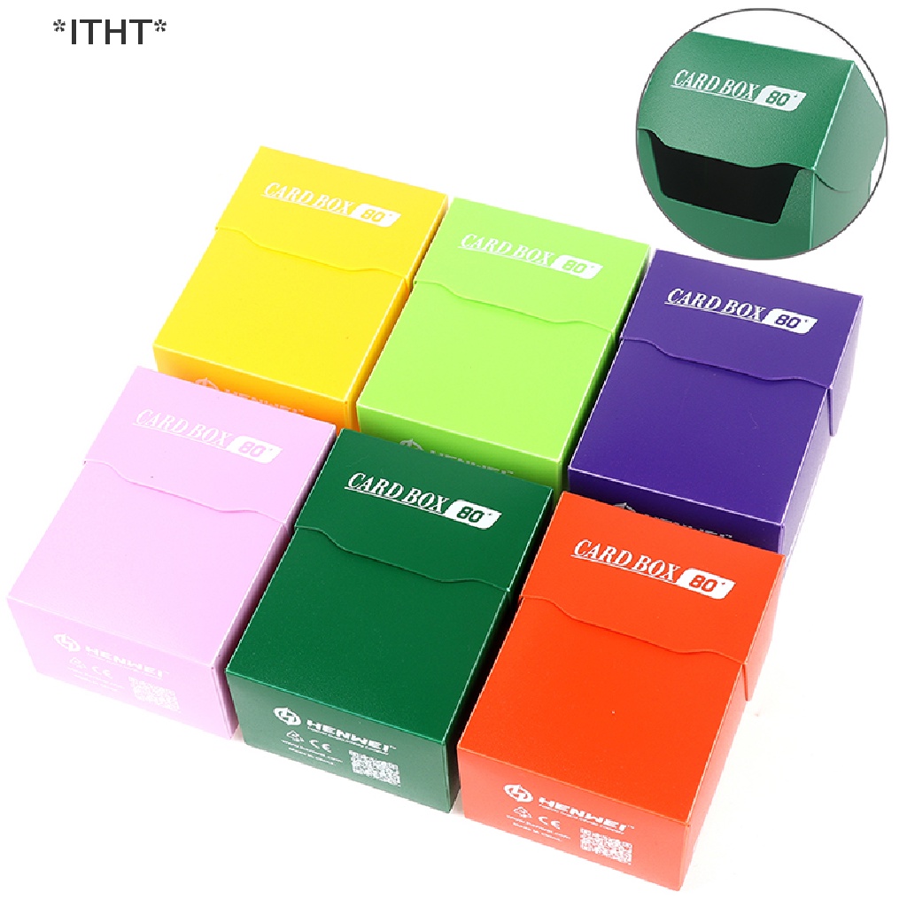 1 Hộp Đựng 80 Thẻ Chơi Game TCG / TCG Nhỏ Gọn Tiện Lợi
