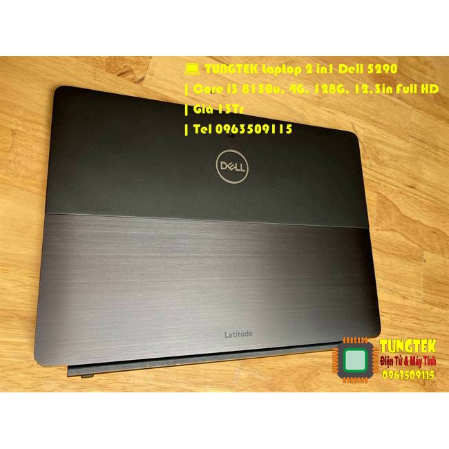💻 TUNGTEK Laptop 2 in1 Dell 5290, i3 8130u, 4G, 128G, 12,3in Full HD | 💲 Giá 13Tr | BigBuy360 - bigbuy360.vn