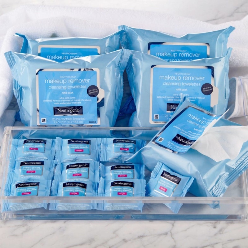 Khăn ướt tẩy trang Neutrogena Make Up Remover 💧