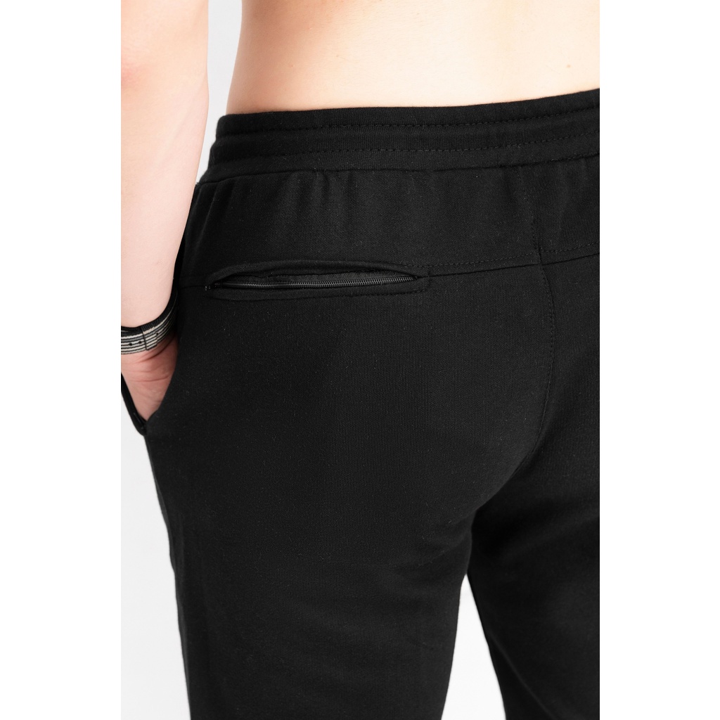 Quần jogger ống sọc thể thao nam Running, quần dài nam chất nỉ dày dặn ống rộng bo gấu đủ size lưng chun -Run1