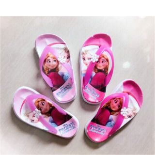 Dép kẹp xỏ ngón Elsa cho bé gái size 24-25, 33-34