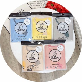 Bộ Kwoo thun lạnh hình thú cho bé