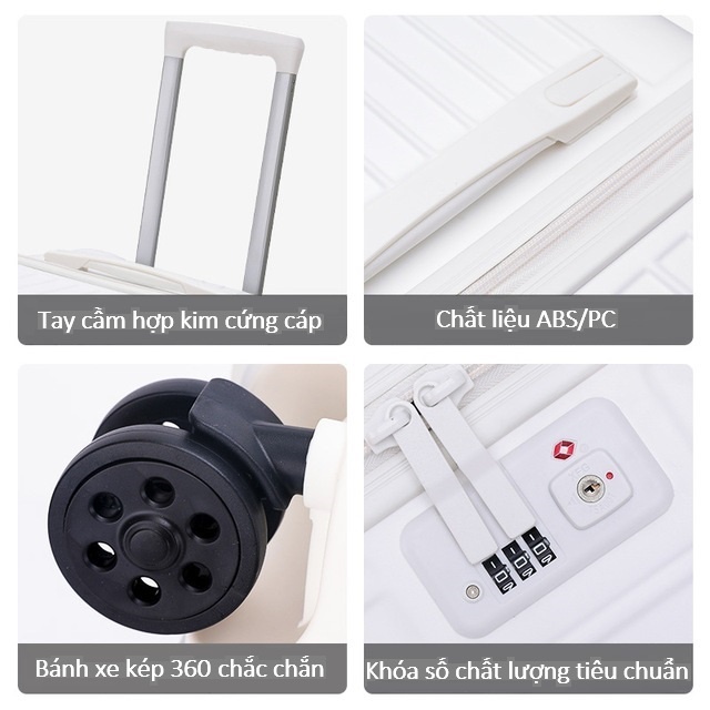 Vali SIÊU TO HP1027 mẫu mới, tặng bọc trùm trong suốt