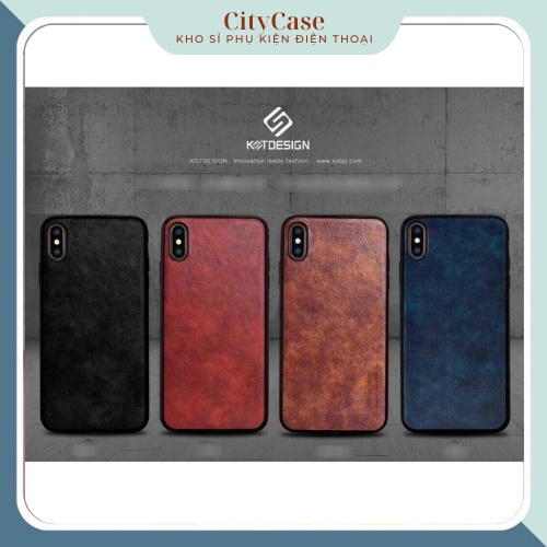 Ốp da chính hãng KST Design Iphone 6/6s 6/6s/Plus 7/8/SE 7Plus/ 8Plus Xr X/Xs Xs Max 11/Pro/max