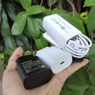 Sạc cáp nhanh PD Samsung Note 10 25W - 2 đầu Type C