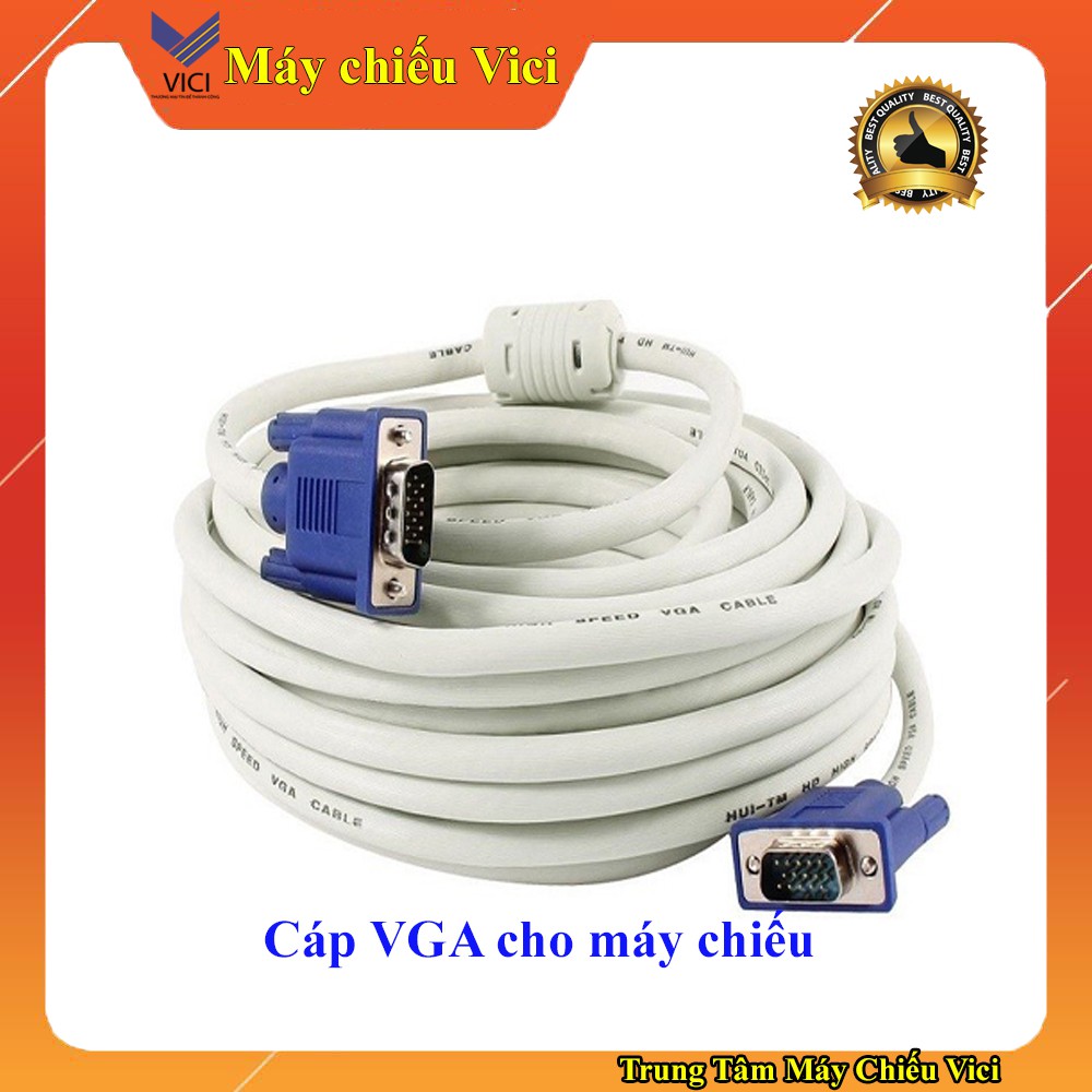 Dây cáp VGA 10m chuyên lắp cho máy chiếu