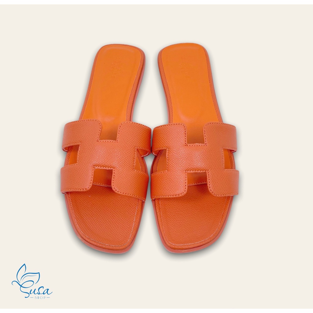 Dép nữ chữ H đế bệt, Quảng Châu cao cấp - SUSASHOP