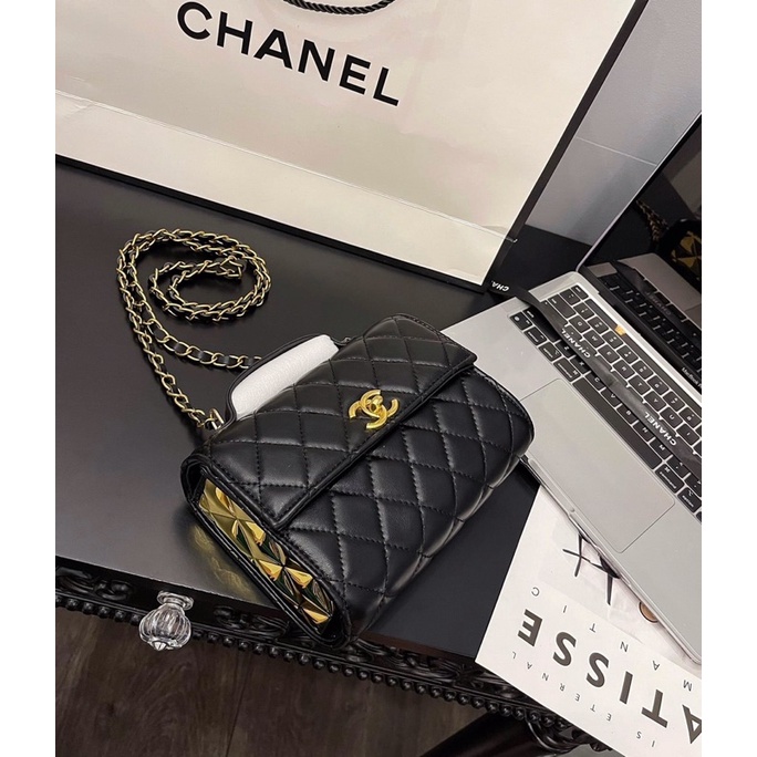 Túi bocket #chanel Siêu cưng Size 20