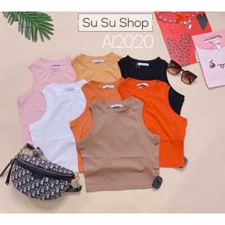 Áo croptop ba lổ phom ôm