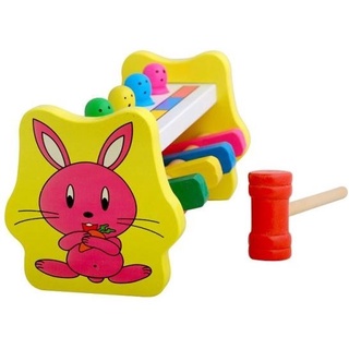 Đồ chơi gỗ đập chuột ( có hình thỏ)