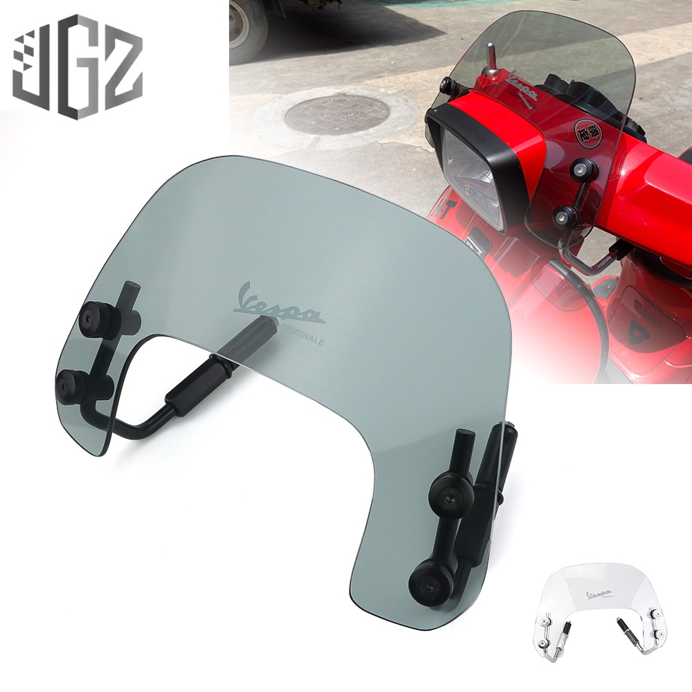 Kính Chắn Gió Mini Cho Xe for VESPA S125 S50 S150 SXL150 Tấm kính chắn gió trong suốt cho Motorcycle Flyscreen