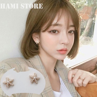 Khuyên tai nữ hình sao biển - Bông tai nữ nhỏ xinh, bền màu BTV63