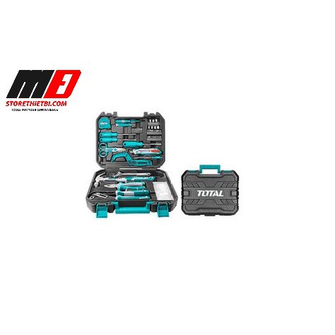 THKTHP21306 Bộ 130 cái công cụ TOTAL