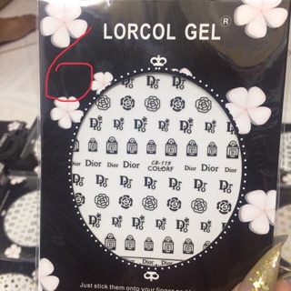 Sticker Dán Móng Tay Thương Hiệu