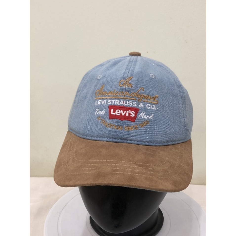 NÓN KẾT NAM NŨ THỜI TRANG, MŨ LƯỠI TRAI LOGO THÊU NỔI CHỮ LEVIS CỰC CHẤT- 2 MÀU TRẮNG ĐEN