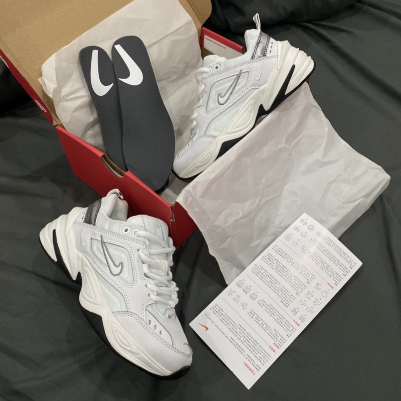 GIÀY M2K TECKCO WHITE BLACK 1:1 SC [ FULL BOX + FREE SHIP ]