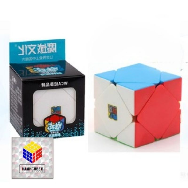 Rubik Skewb Stickerless MoYu MeiLong MFJS Rubik Biến Thể
