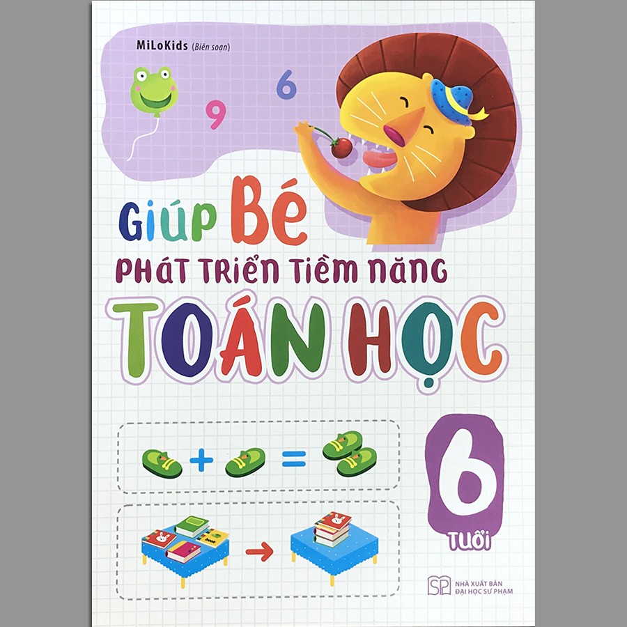 Sách - Giúp Bé Phát Triển Tiềm Năng Toán Học 6 Tuổi
