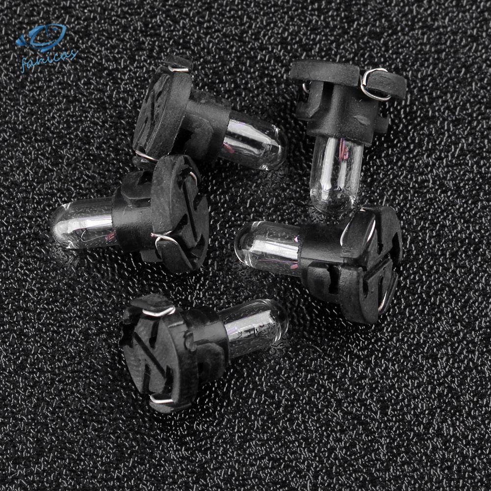 Set 5 Bóng Đèn T4 12V Gắn Bảng Điều Khiển Nội Thất Xe Ô Tô