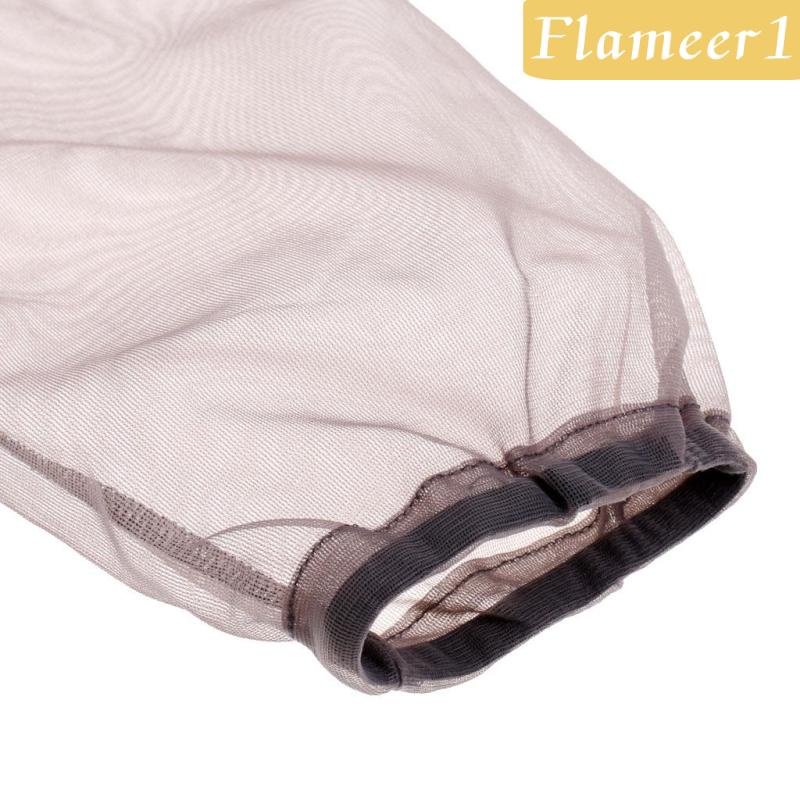 [Flameameer1] Bộ Quần Áo Lưới Chống Ong Đốt Nhanh Khô Màu Xám L