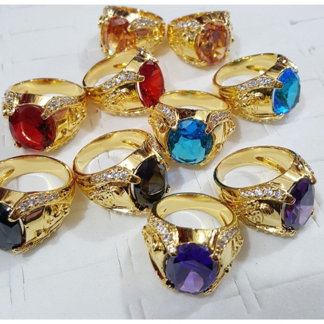 Nhẫn nam mạ vàng 18k