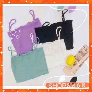 Áo 2 dây viền bèo - shop8868