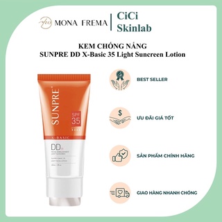 Kem chống nắng Sunpre DD X-Basic 35 Light Suncreen Lotion Mona Frema
