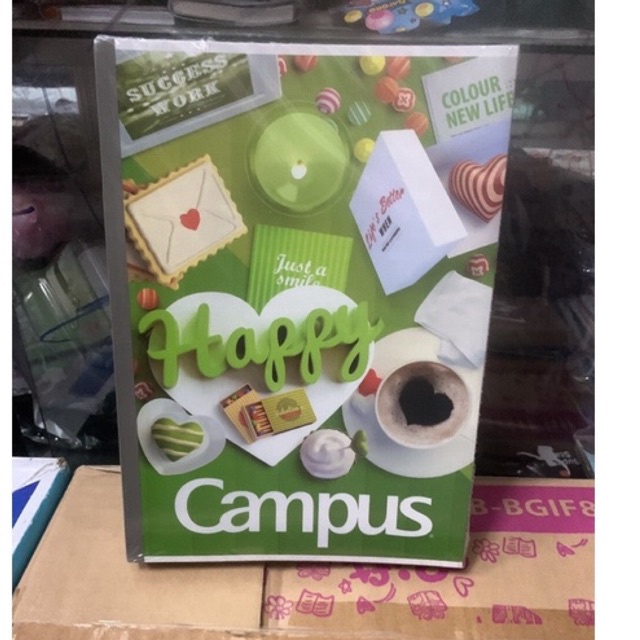 (Giao Hỏa Tốc) Tập 10 quyển vở kẻ ngang CAMPUS 80 trang GIFT0