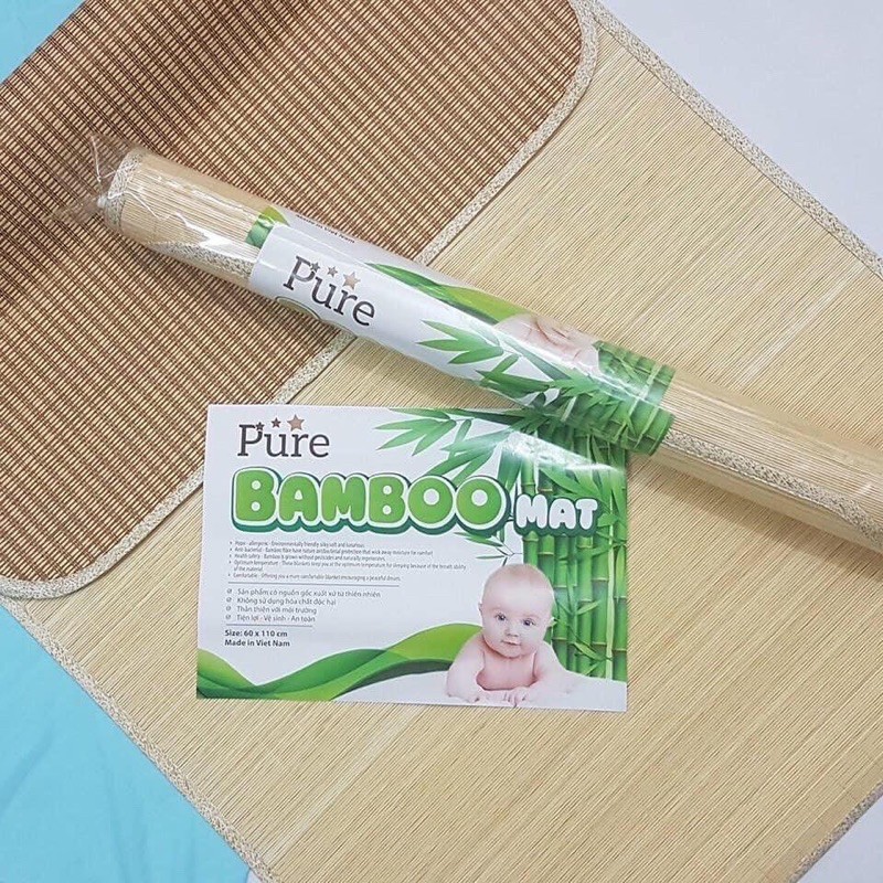 Chiếu tăm tre cho bé kích thước lớn 60x110cm